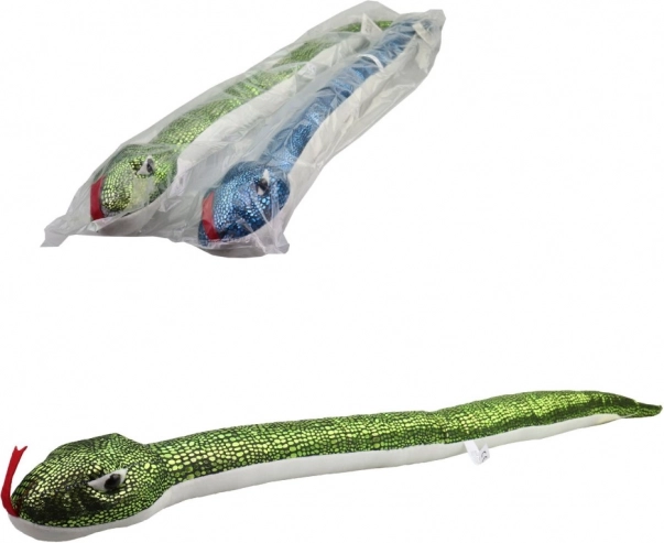Plišani zeleni zmij 95 cm