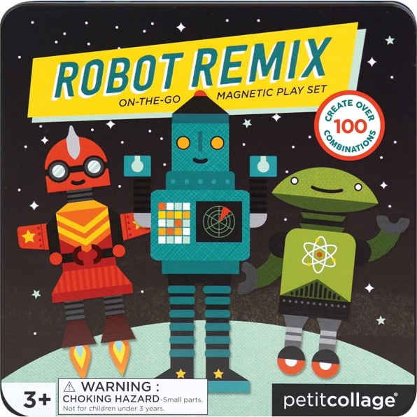Magnetična igra roboti PETIT COLLAGE