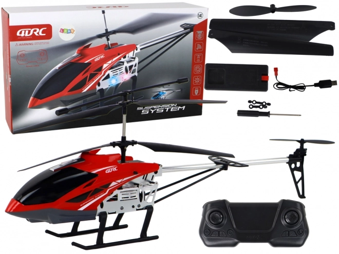 RC helikopter Helikopter na daljinsko upravljanje 70 cm crveni
