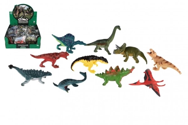Plastični dinosauri 7-9 cm mješavina vrsta u vrećici