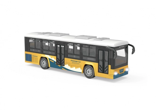 Žuti autobus s efektima