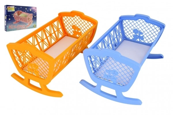 Kolijevka za lutke bez seta plastika 47x35x30cm u kutiji 48x32x8cm