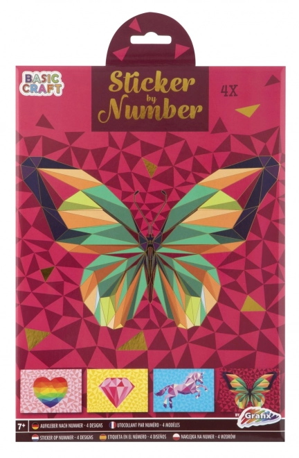 Puzzle s naljepnicama prema brojevima A4