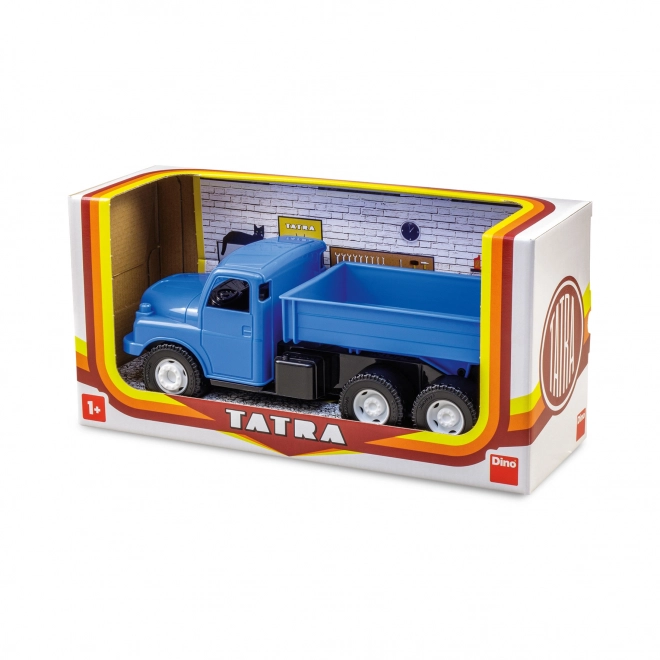 Auto teretni Tatra 148 kamion plastični 30cm plava u kutiji 35x18x13cm