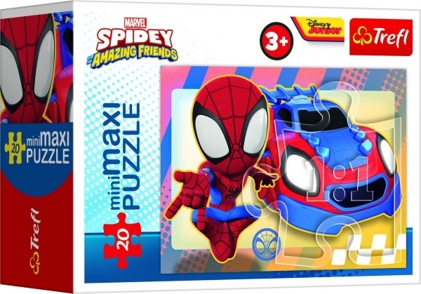 Minipuzzle Spidey i njegovi sjajni prijatelji