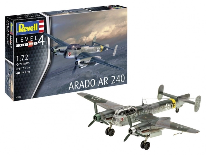 Plastični model Arado AR-240 1/72