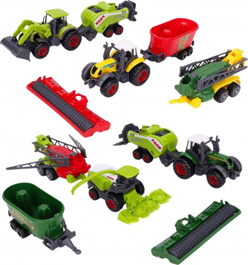 Realistični poljoprivredni strojevi s odvojivim nastavcima