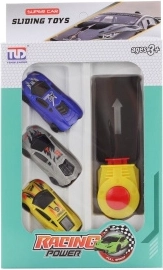 Set sportskih automobila s izbacivačem