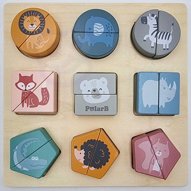 Oblikovne puzzle PolarB