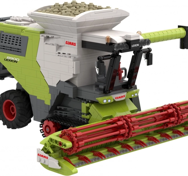 Građevni set Brixies Plus Claas Lexion 8900 Terra Trac s prikolicom