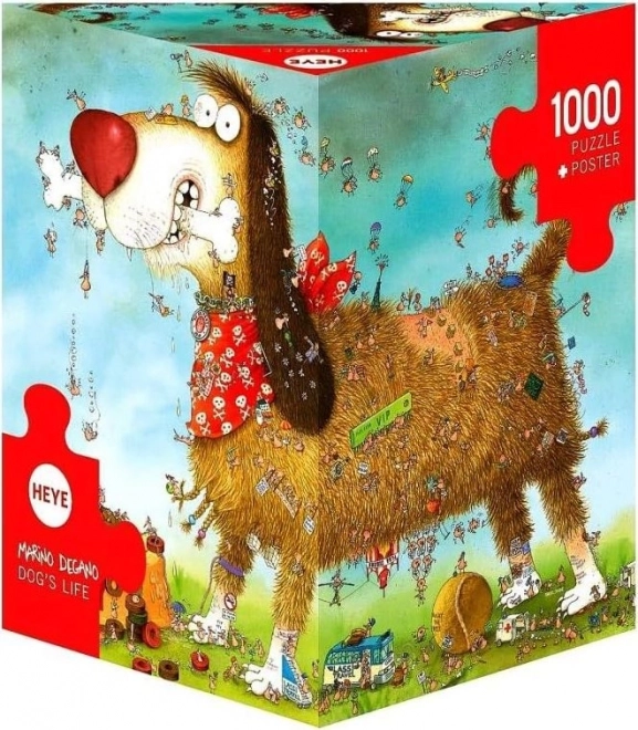 Heye puzzle Pasji život 1000 komada
