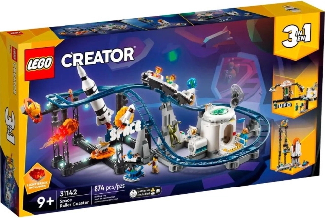 Lego Creator 3-u-1 svemirski rollercoaster