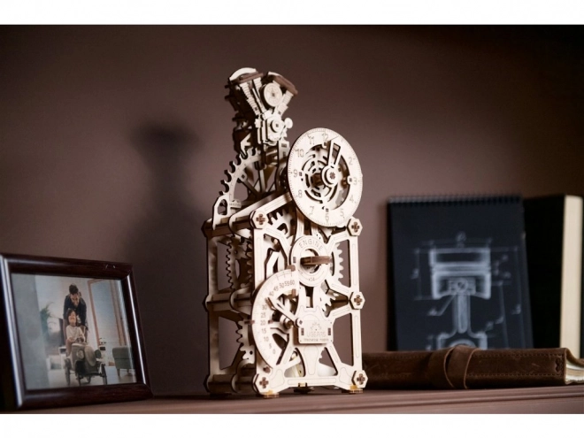 Ugears 3D drvene mehaničke puzzle Sat motora