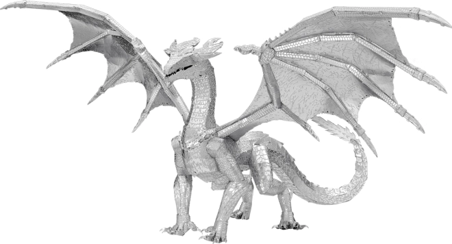 3D metalni model zmaja METAL EARTH Premium Series