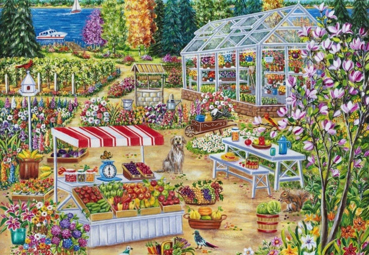 GRAFIKA Puzzle Vrtlarstvo 1000 dijelova