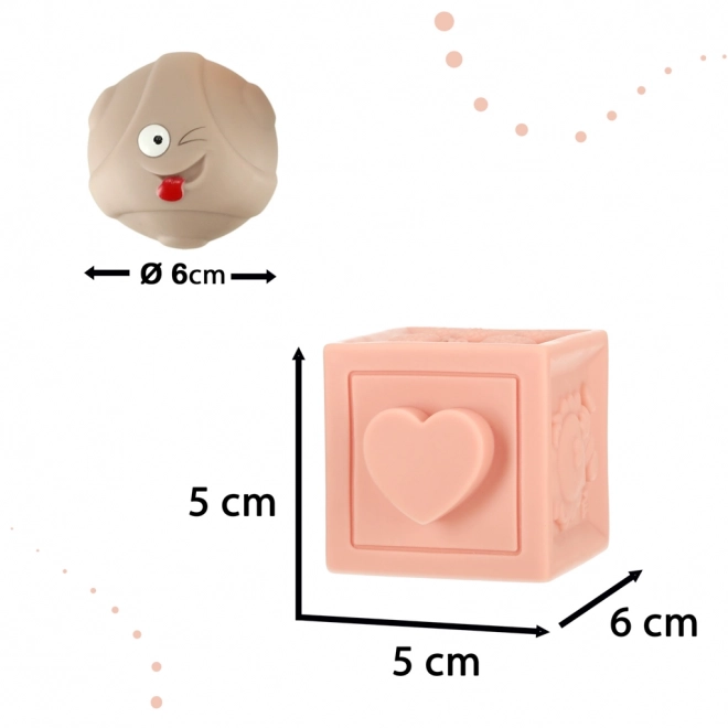Šarene edukacijske mekane puzzle s lopticama