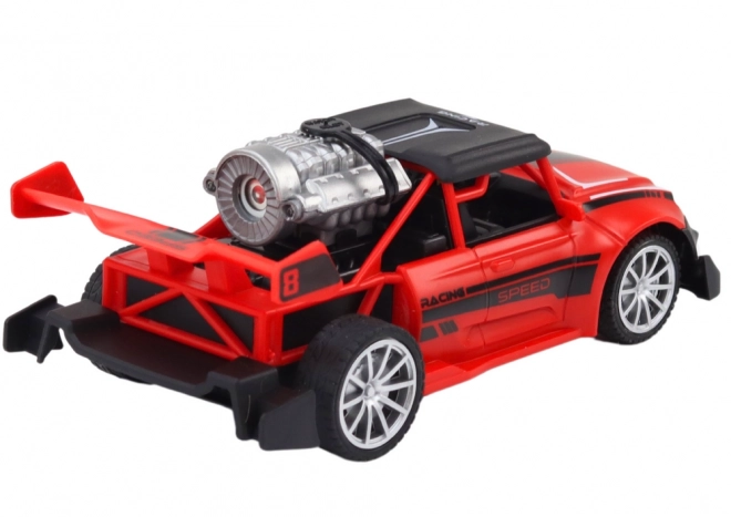 RC daljinski upravljani auto 1:20 Svjetla s efektom dima crvena