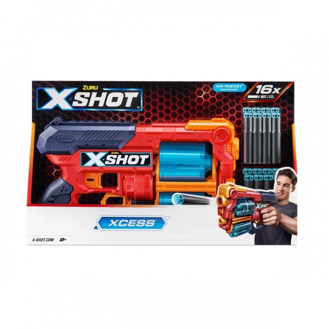Lansirni pištolj X-Shot Excel Xcess (16 strelica) narančasta
