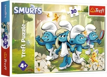 Puzzle Šmoulí Dobrodružstvo