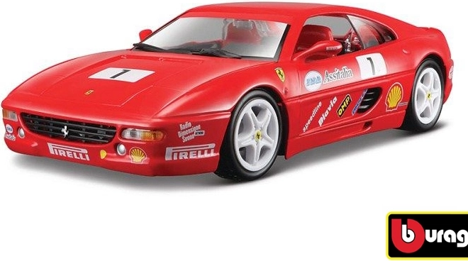 Metalni model Ferrari F355 Challenge od Bburago u mjerilu 1:24