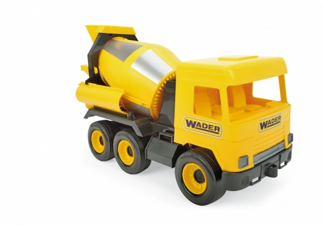 Žuta miješalica za beton 38 cm Middle Truck u kutiji