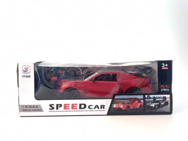 Sportski RC auto crveni