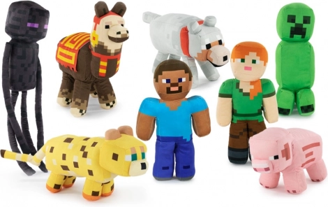 Minecraft plišana igračka – službeno licencirani merch