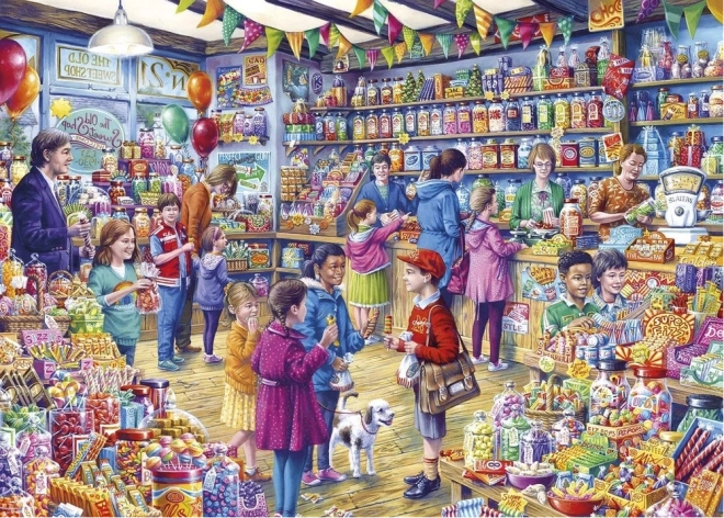 GIBSONS Puzzle Stara slastičarnica XL 500 komada