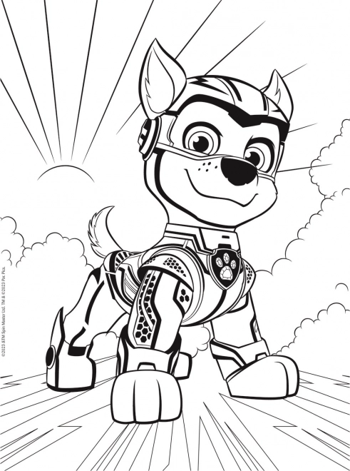Puzzle MAXI obostrani 2x10 komada Herojski psi Patrolne šape/Paw Patrol u kutiji 40x27x6cm 24m+