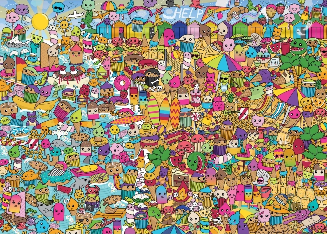Puzzle Slatki odmor 1000 dijelova GIBSONS