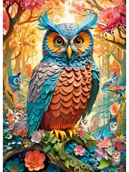 Cherry Pazzi Puzzle Papirnata Sova 1000 dijelova