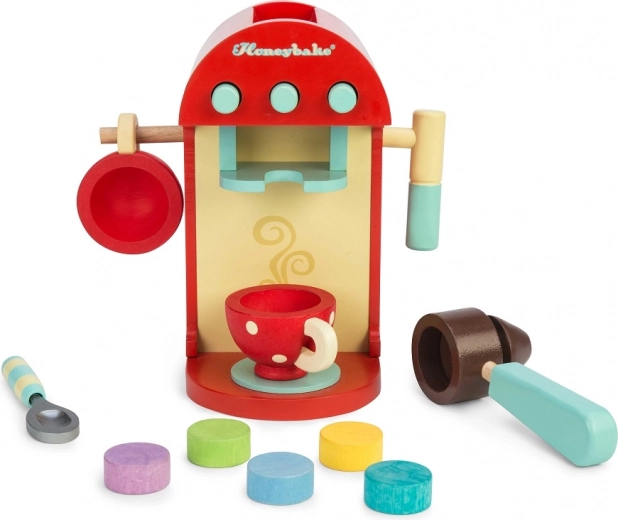 Realistična baristička igra s kapsulama i ručicom