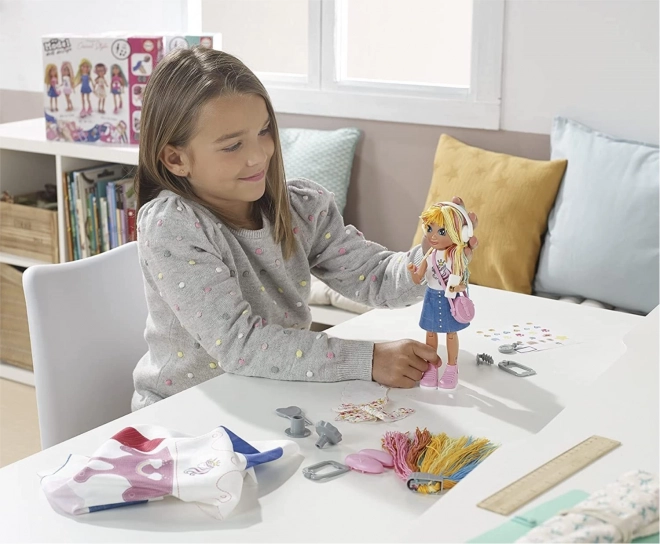 EDUCA Kreativni set My Model Doll Design: Ležeran stil