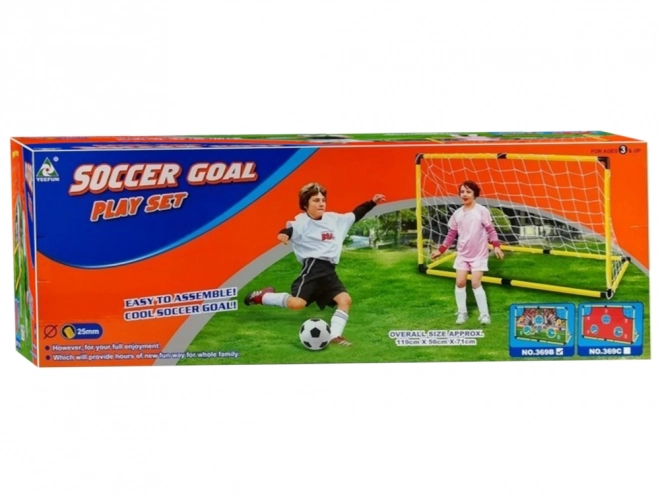 Dječji nogometni gol s mrežom