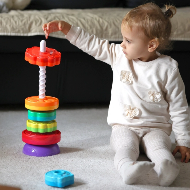 Edukativni spiralni toranj životinjica WOOPIE za djecu
