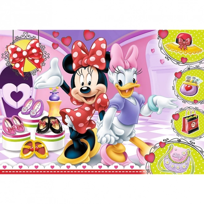 Puzzle 100 dijelova Minnie i Sjaj