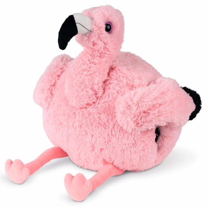 Cozy Noxxiez HW716 Flamingo - grijaći plišani jastuk 3 u 1