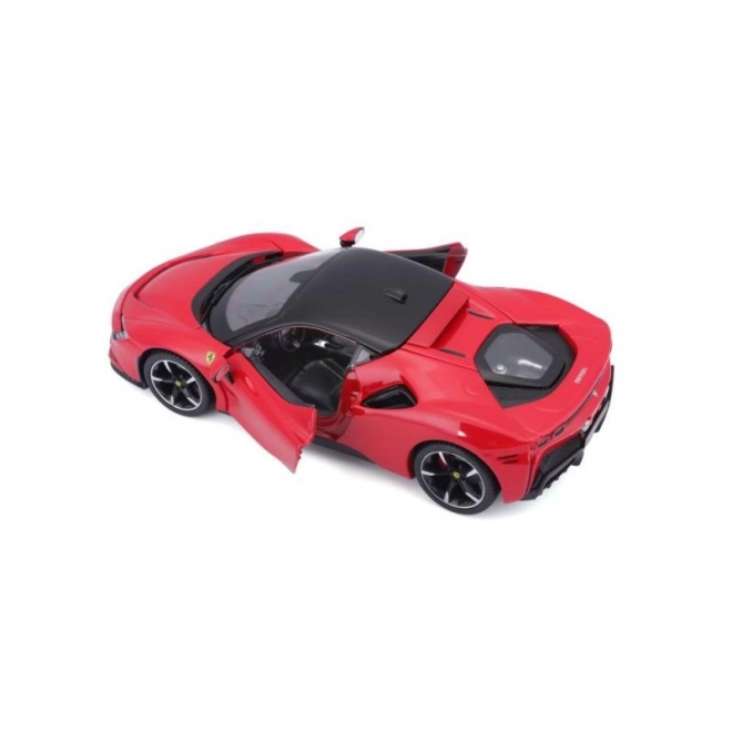 Bburago 1:24 Ferrari Top SF90 Stradale Crvena