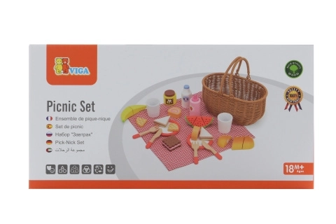Viga drvena piknik set 30 kom