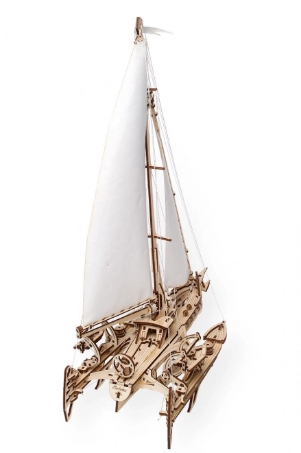 Ugears 3D puzzle - Drveni Trimaran Merihobus 237 dijelova