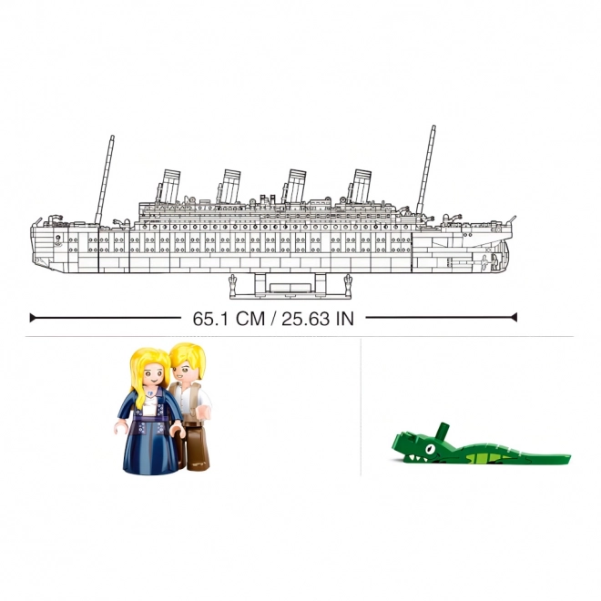 Sluban Titanic M38-B1122 Titanic ekstra veliki
