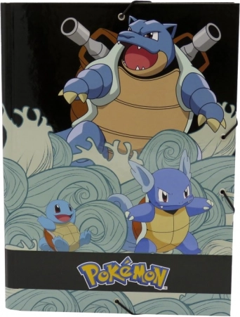 Pokémon A4 mape s klapnom - Squirtle