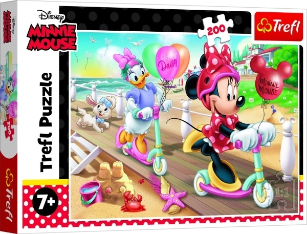 Slagalica 200 komada Minnie na plaži Disney Minnie