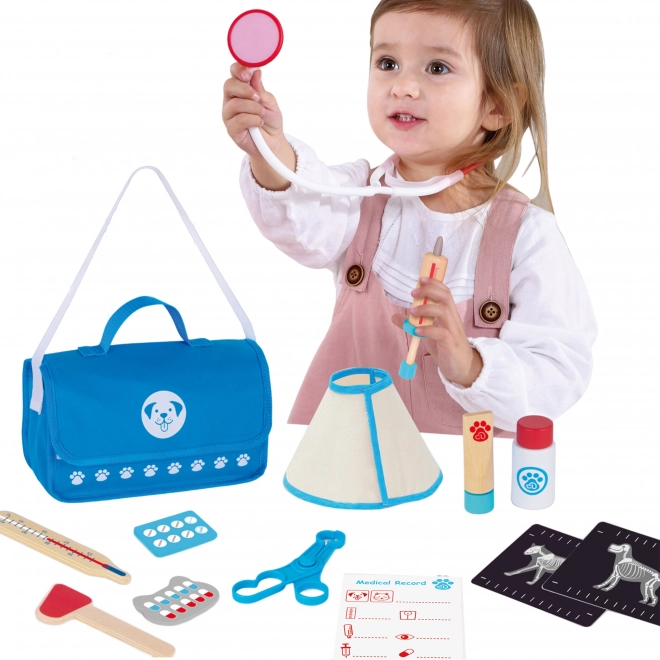 Tooky Toy veterinarski set s torbom 17 dijelova