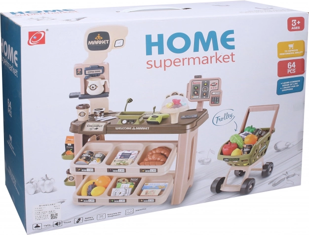 Supermarket s efektima 63x35x84 cm