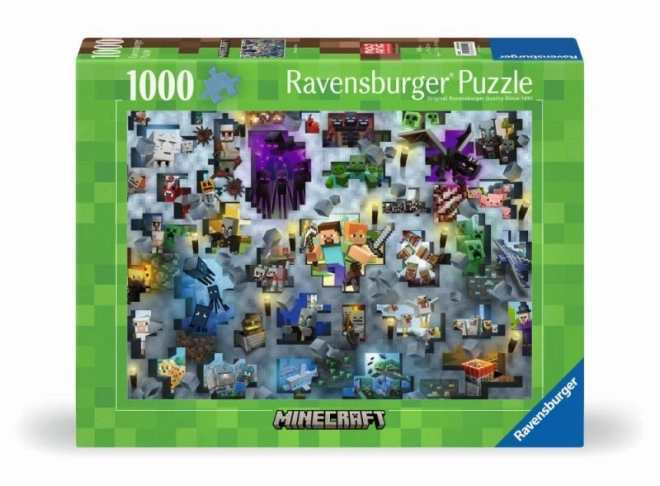 Izazovni Puzzle: Minecraft 1000 dijelova