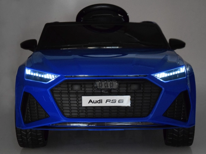 Električni autić Audi RS 6 za djecu – Plava