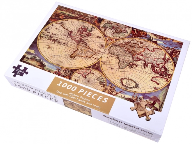 Antička mapa svijeta puzzle 1000 komada