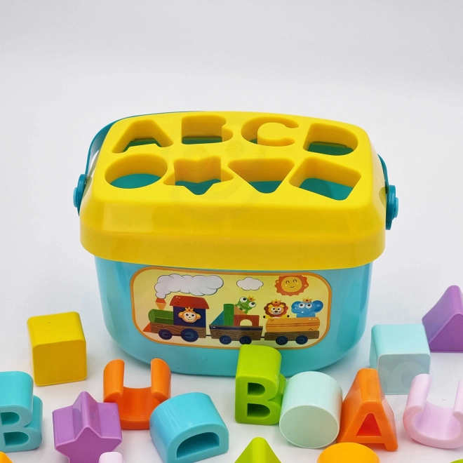 Woopie dječji sorter i kofer s učenjem abecede i oblika