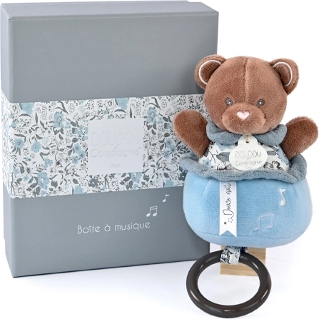Poklon set – plišani medo s glazbom 20 cm
